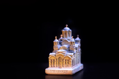 МАКЕТА МАНАСТИРА ГРАЧАНИЦА