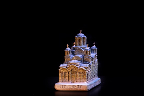 МАКЕТА МАНАСТИРА ГРАЧАНИЦА