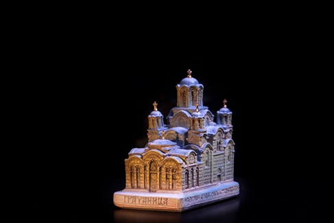 МАКЕТА МАНАСТИРА ГРАЧАНИЦА