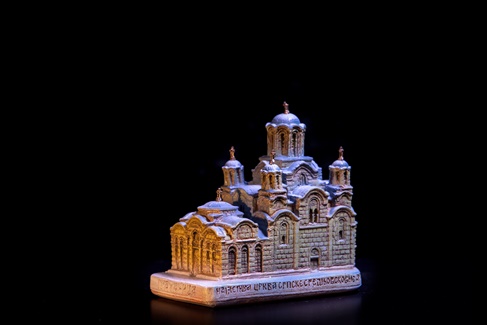 МАКЕТА МАНАСТИРА ГРАЧАНИЦА