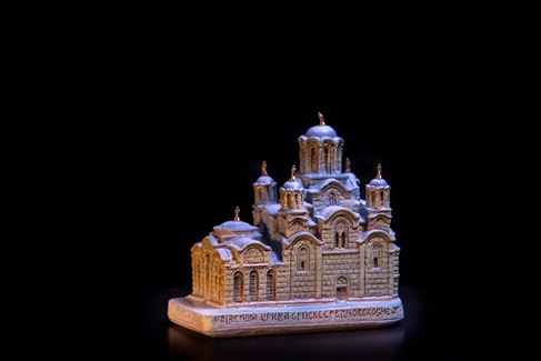 МАКЕТА МАНАСТИРА ГРАЧАНИЦА