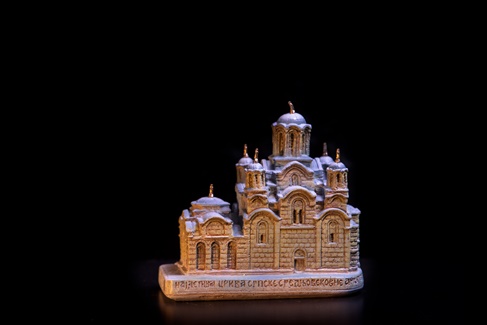МАКЕТА МАНАСТИРА ГРАЧАНИЦА