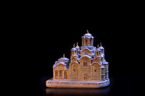 МАКЕТА МАНАСТИРА ГРАЧАНИЦА