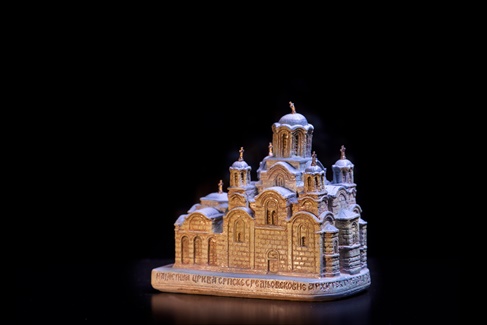 МАКЕТА МАНАСТИРА ГРАЧАНИЦА