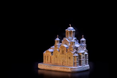 МАКЕТА МАНАСТИРА ГРАЧАНИЦА