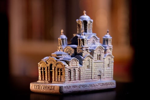 МАКЕТА МАНАСТИРА ГРАЧАНИЦА