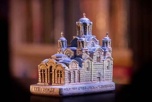 МАКЕТА МАНАСТИРА ГРАЧАНИЦА