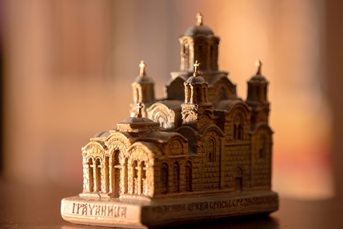 МАКЕТА МАНАСТИРА ГРАЧАНИЦА